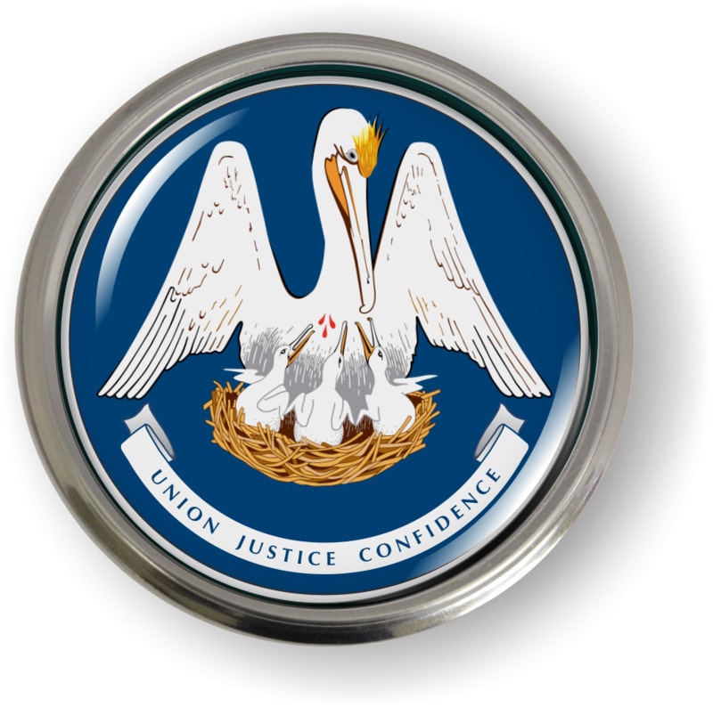 Louisiana - State Flag Emblem